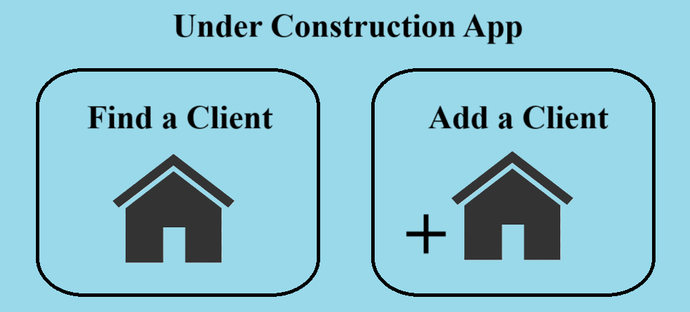 image of under construction app as a project